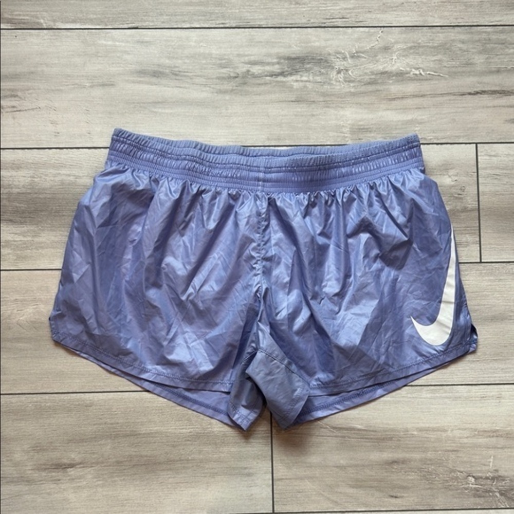 Nike Dri-Fit lavender color running athletic shorts size large